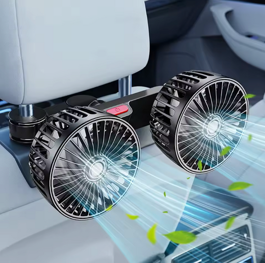 Dual Head Car Cooling Fan