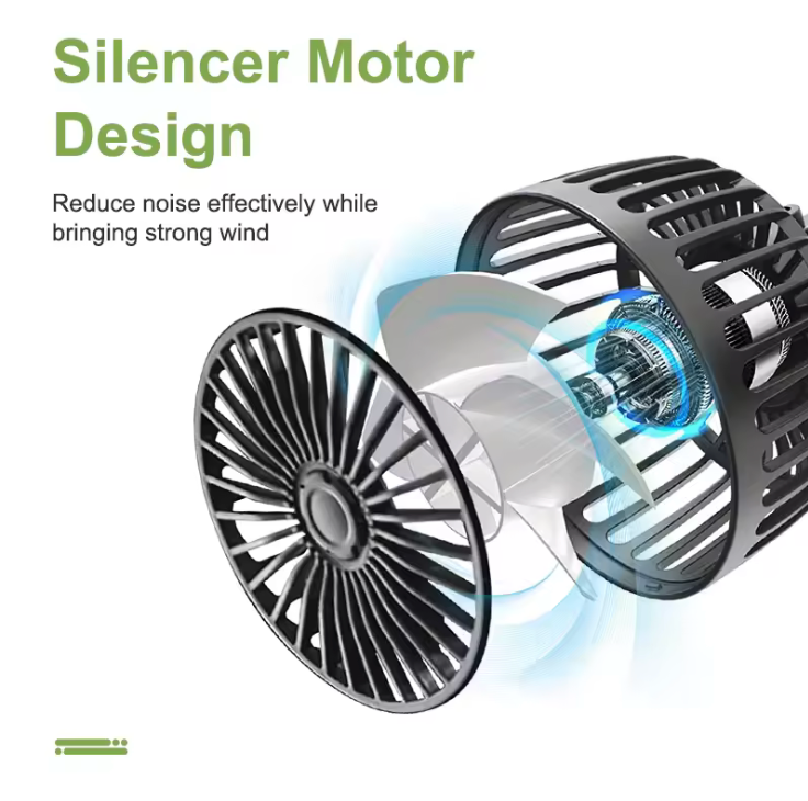 Dual Head Car Cooling Fan
