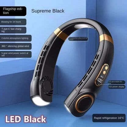 Portable Neck Fan 360°